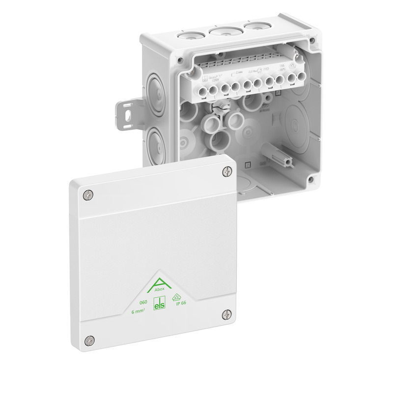 Rozbočovací krabice - Abox 060 AB-6²/w