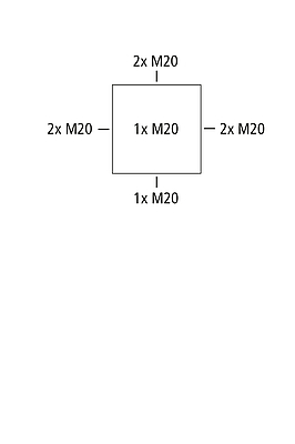 Abox 040-4²/w